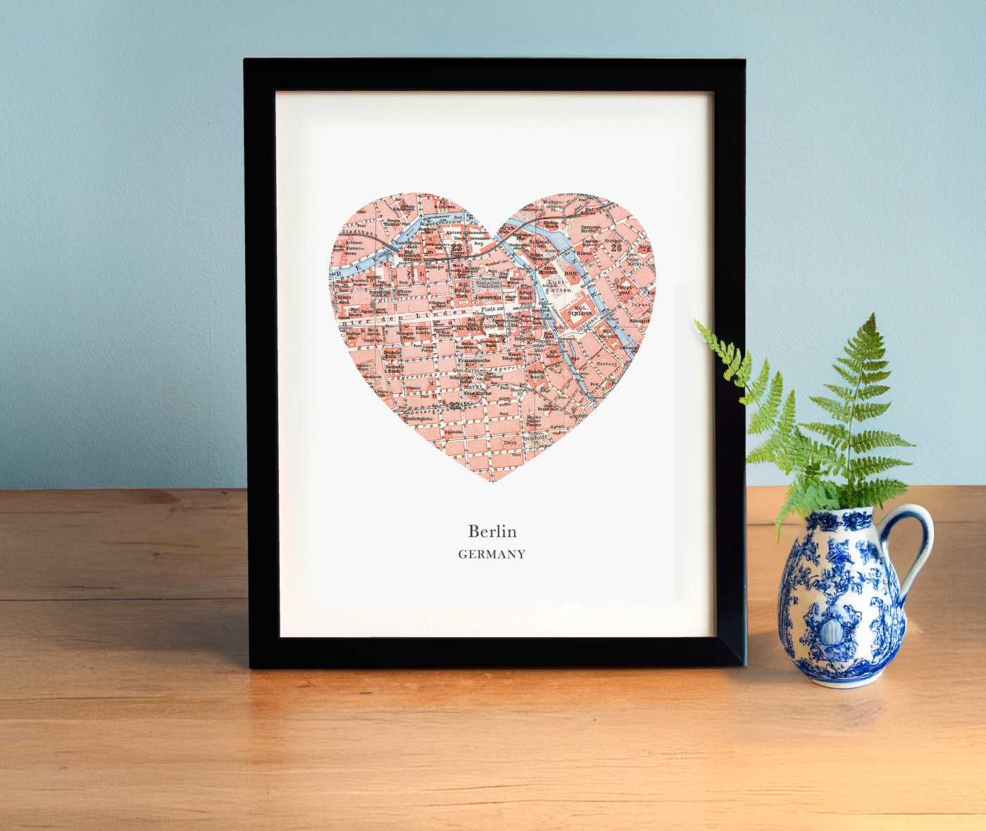 Custom Location Heart Map